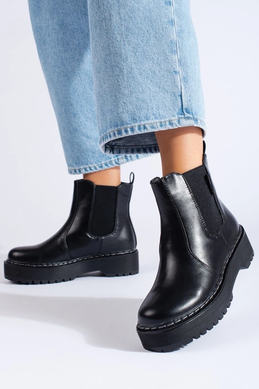 zwart Damesschoenen BIG STAR II274101 zwart Damesschoenen BIG STAR II274101