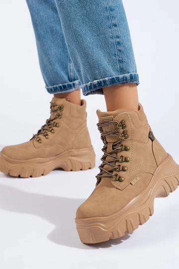 Damenstiefel mit Plateau... 2