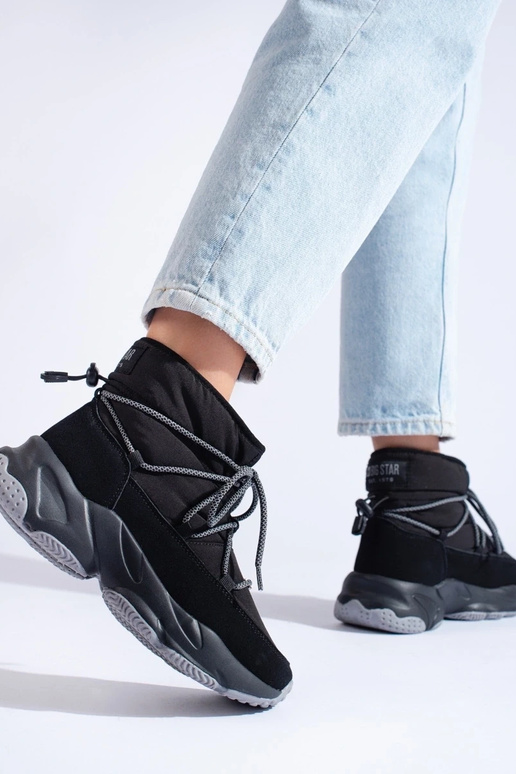 bottes de neige femme noir BIG STAR...