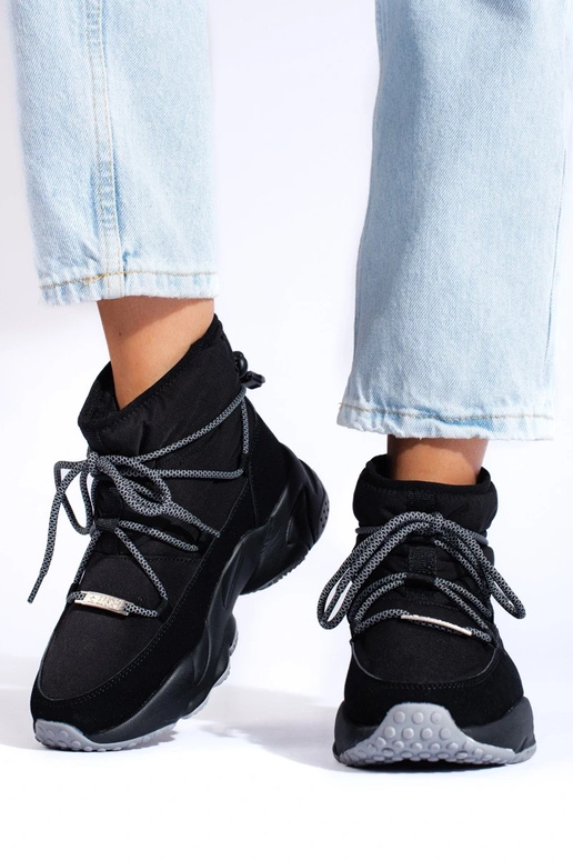 bottes de neige femme noir BIG STAR...