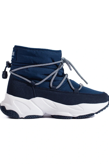 bottes de neige femme bleu...