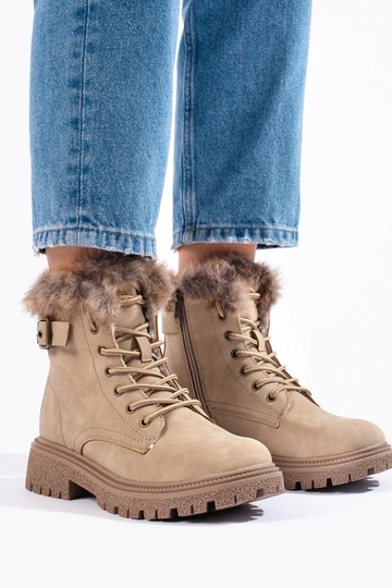 Damenstiefel mit Fellbesatz... 2