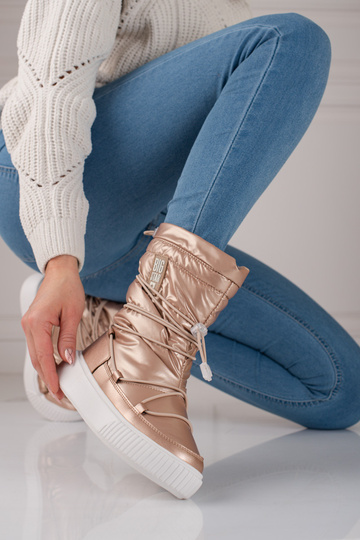 couleur or Bottes de neige... 2