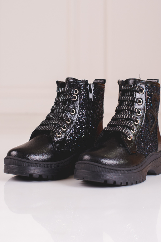 Bottines fille à paillettes Potocki...