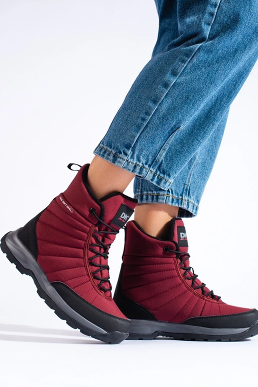 Dames snowboots DK INaterproof bordeaux