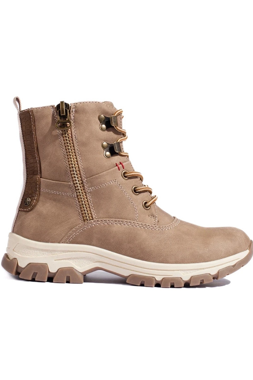 Schnürstiefelette mit dekorativem... Schnürstiefelette mit dekorativem...