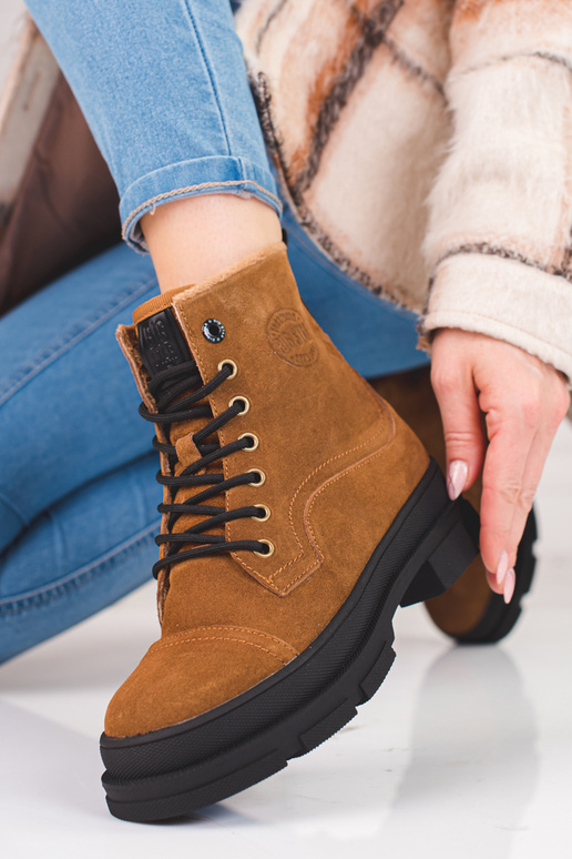 Chaussures femme en cuir BIG STAR...