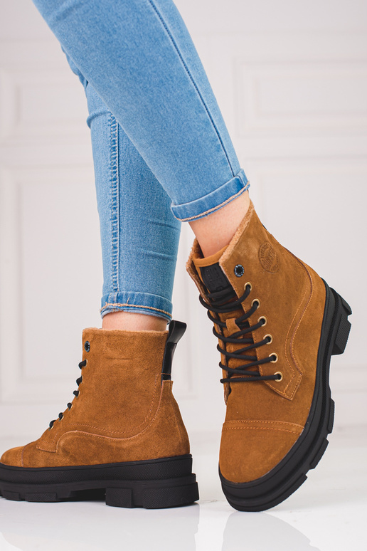 Chaussures femme en cuir BIG STAR...