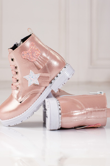 Rosa Stiefel für Mädchen 2