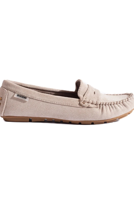 Mocassins femme en daim Shelovet beige Mocassins femme en daim Shelovet beige