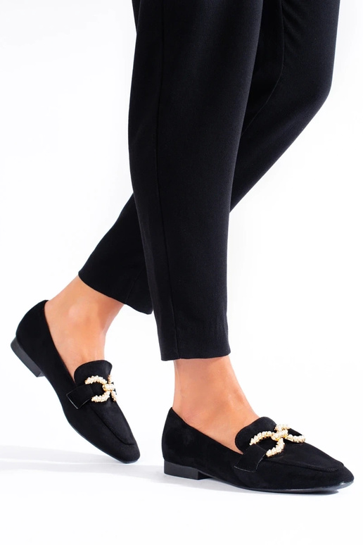 Mocassins femme Shelovet couleur noir