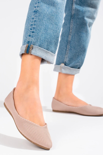 Textilballerinas Vinceza beige 2