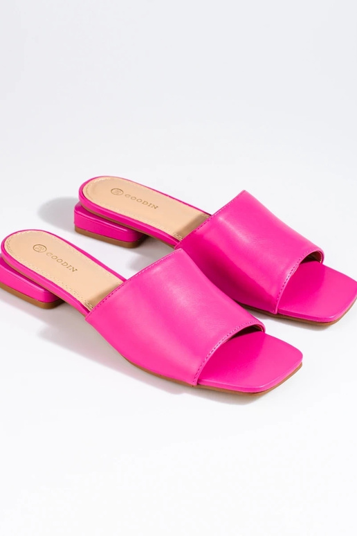 Pantoufles roses Shelovet