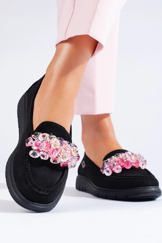 Shelovet Wildleder-Plateau-Mokassins Shelovet Wildleder-Plateau-Mokassins