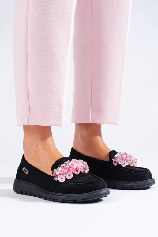 Shelovet suède platformmocassins Shelovet suède platformmocassins