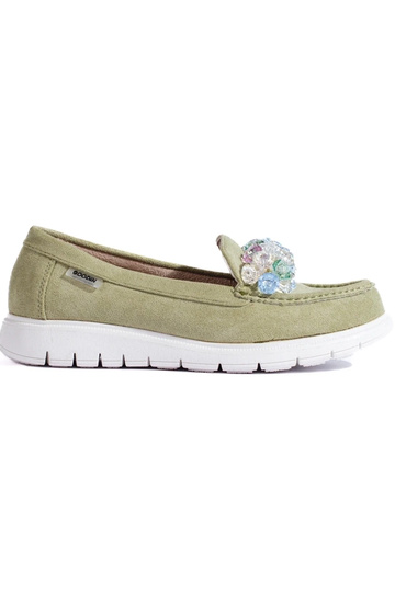 Mocassins met plateau...