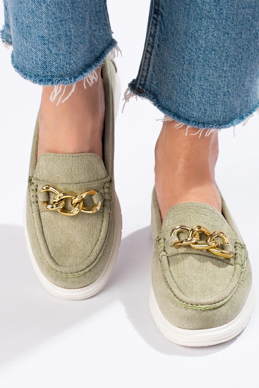 Bequeme Damen Mokassins mit Plateau... Bequeme Damen Mokassins mit Plateau...