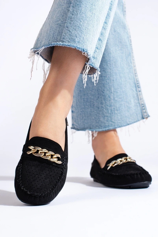 met opengewerkte elementen mocassins... met opengewerkte elementen mocassins...