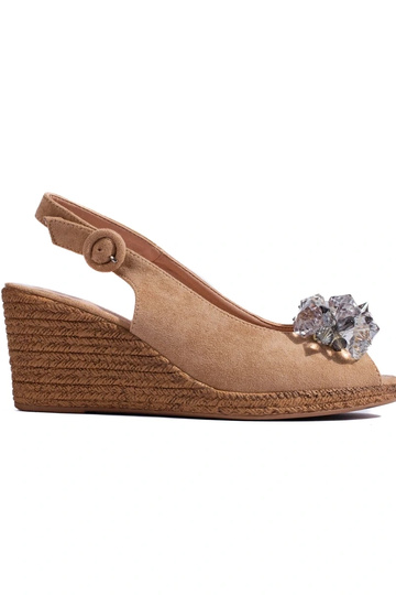 sandalen espadrilles beige...