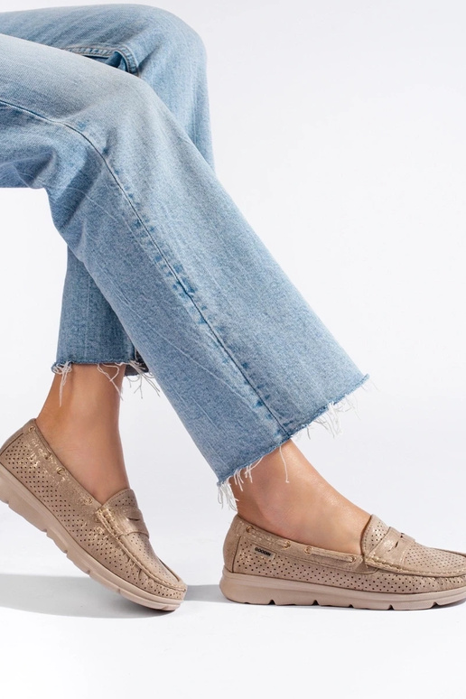 mocassins femme en daim Shelovet