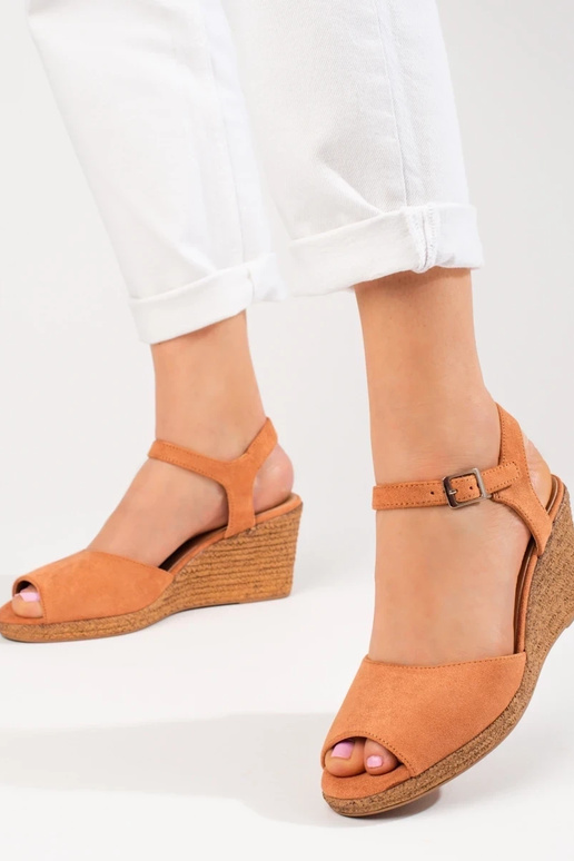 bruine sandalen van W. Potocki bruine sandalen van W. Potocki