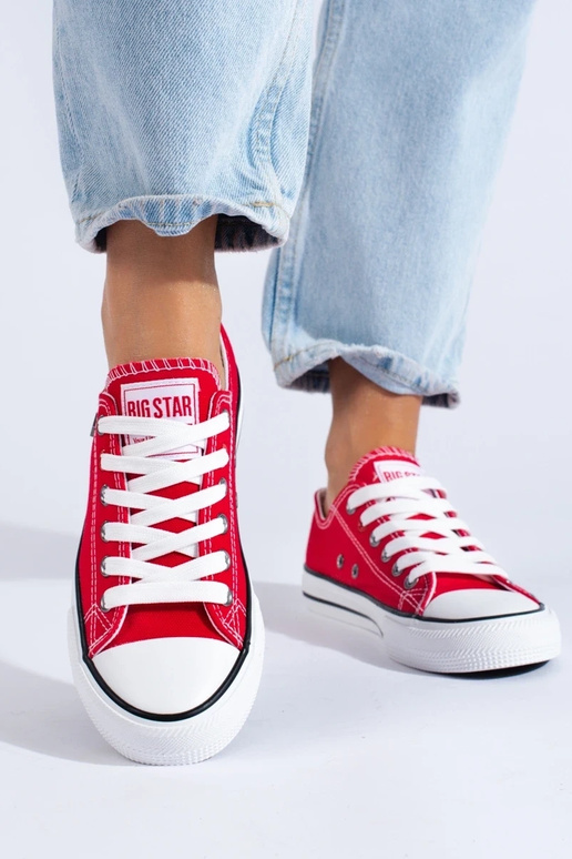 chaussures rouges Big Star T274020603