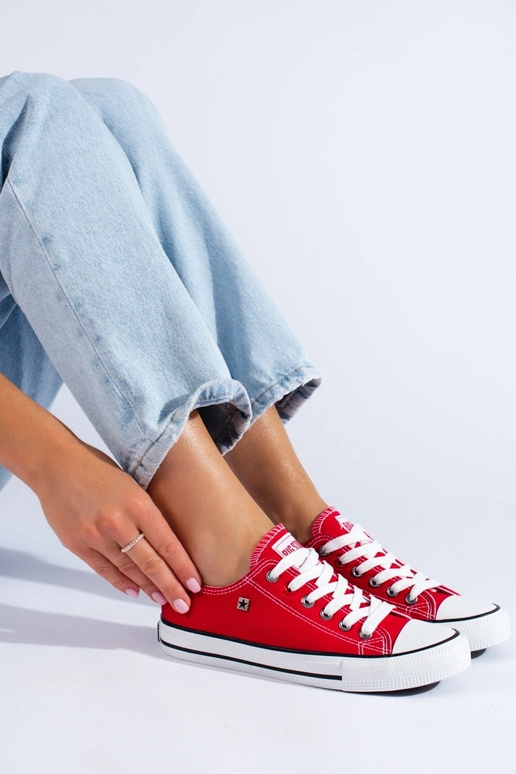 rote Schuhe Big Star T274020603