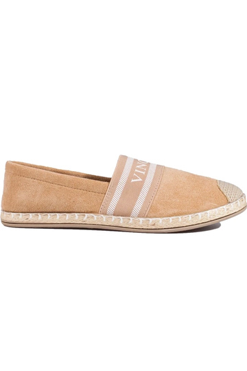 espadrilles en daim beige...