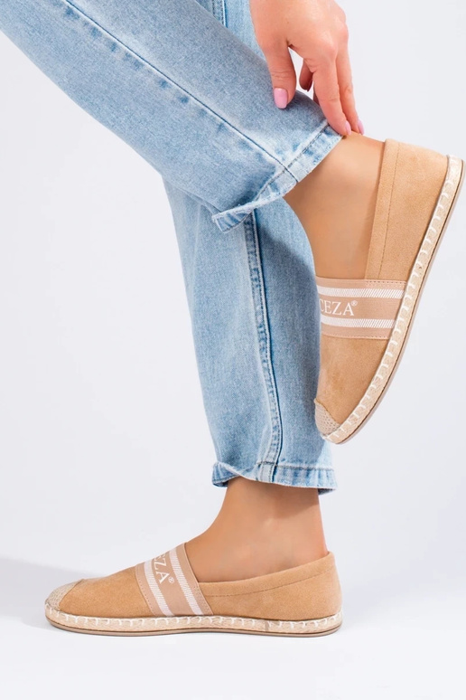 espadrilles en daim beige Vinceza espadrilles en daim beige Vinceza