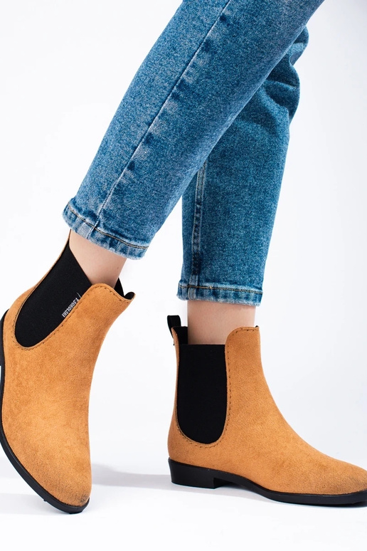 Braune Gummischuhe T.Sokolski