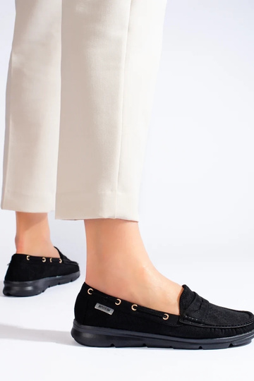 Mocassins Shelovet en daim... 2