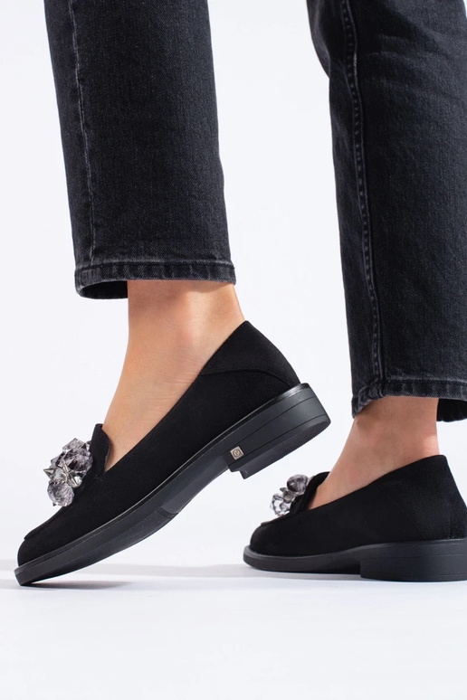 Potocki zwarte suède mocassins voor... Potocki zwarte suède mocassins voor...