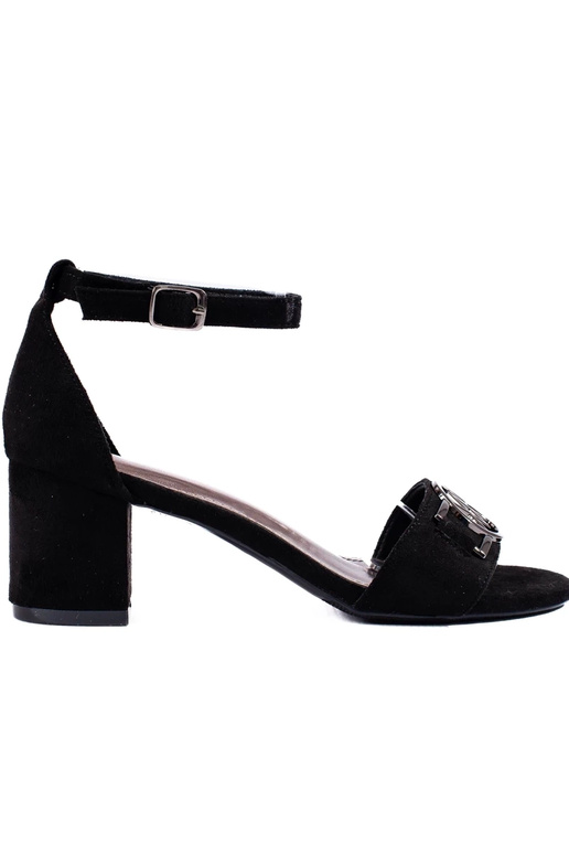 Wildledersandalen Potocki schwarze Farbe Wildledersandalen Potocki schwarze Farbe