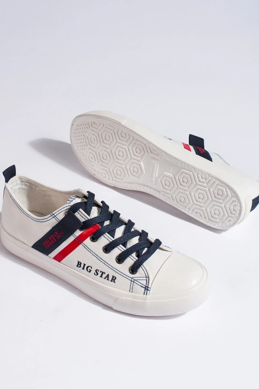 chaussures blanches cuir écologique...