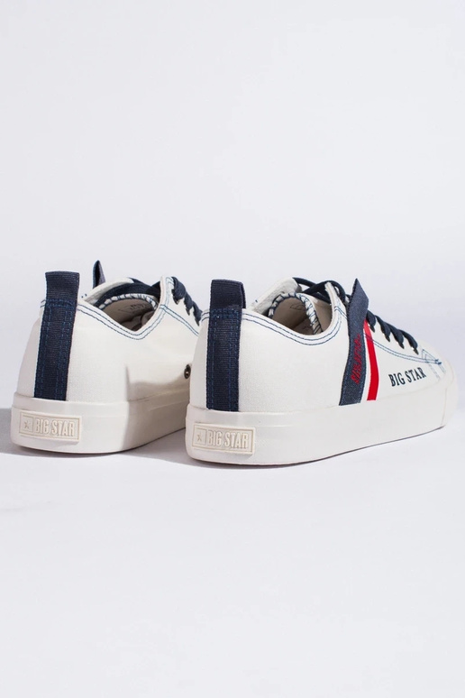 chaussures blanches cuir écologique...