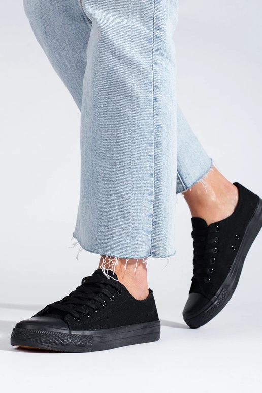 schwarze Schuhe Shelovet