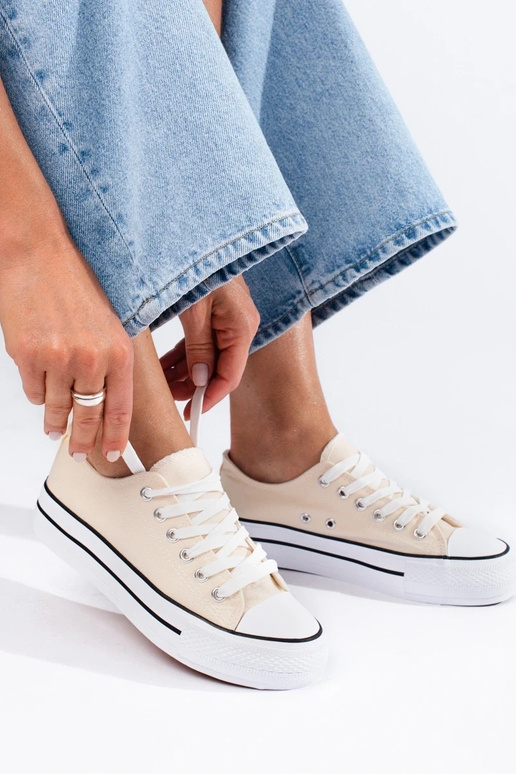 chaussures beiges Shelovet