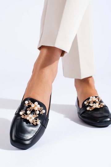 mocassins noirs avec... 2