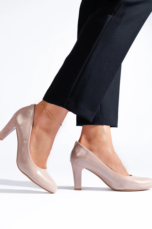 Beige High Heels von Shelovet im...