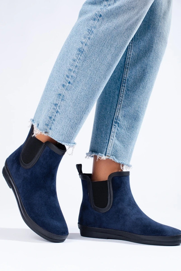 bottes en caoutchouc suédé... 2