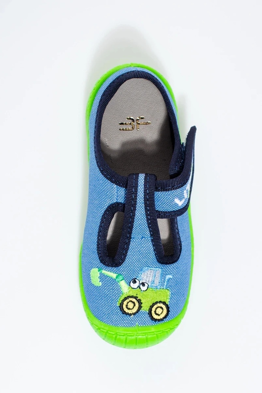 Pantoufles bleues Shelovet