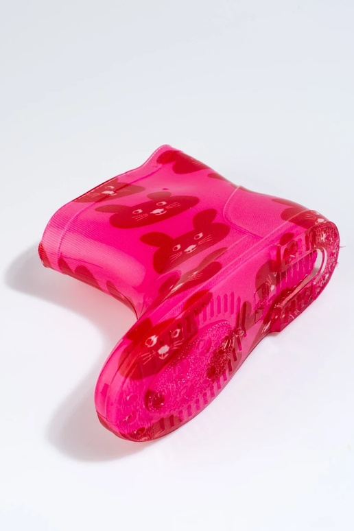 Rosa Gummischuhe für Kinder Shelovet