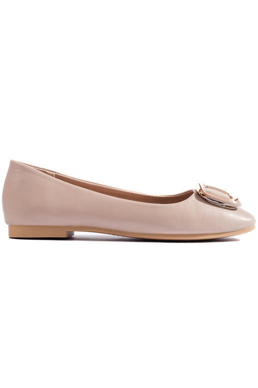 beige ballerina's Shelovet beige ballerina's Shelovet