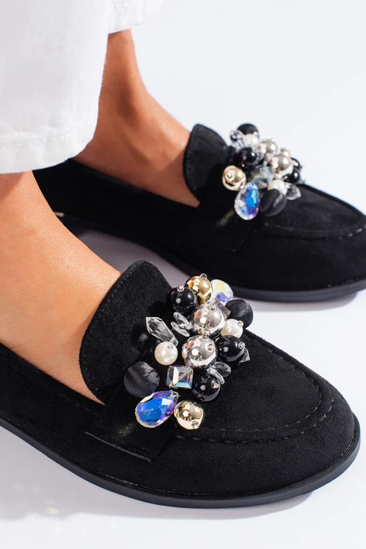 schwarze Lords-Modellschuhe mit... schwarze Lords-Modellschuhe mit...