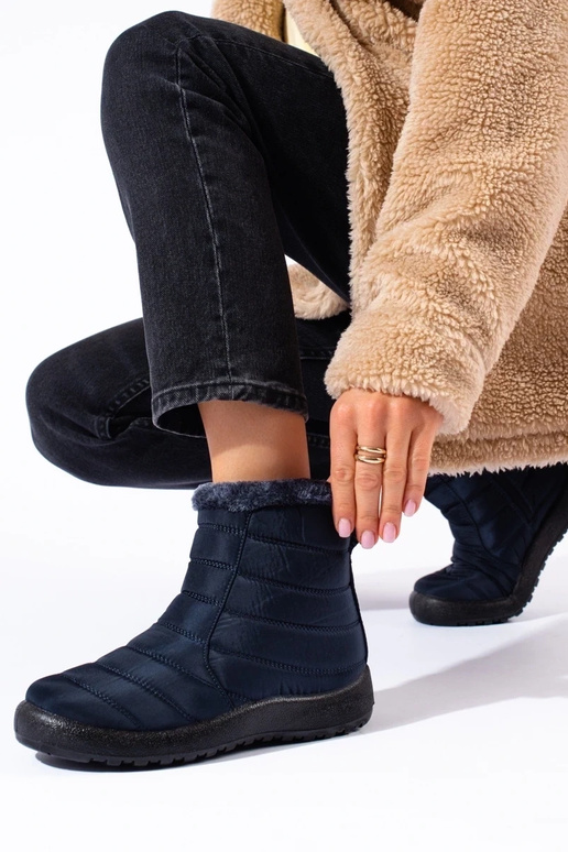 bottes de neige pour femmes bleu...