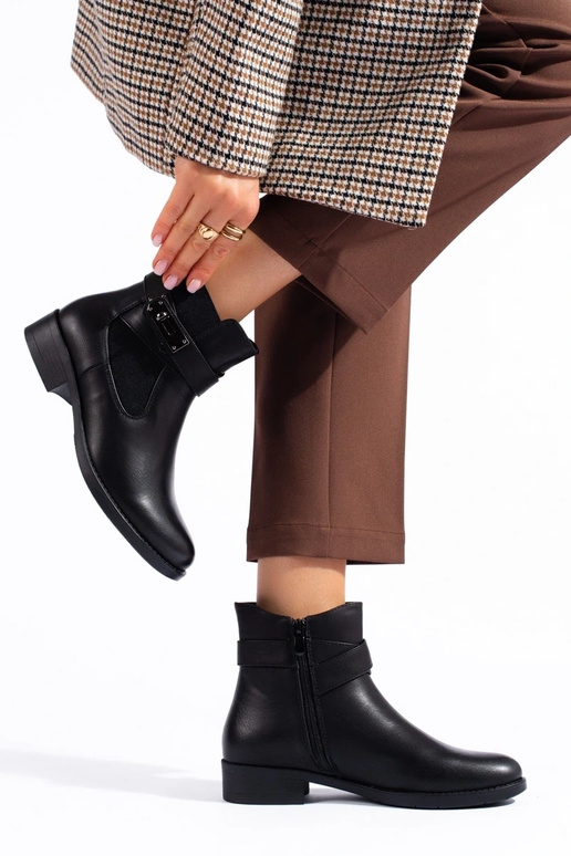 Schwarze Damenschuhe flach Schwarze Damenschuhe flach