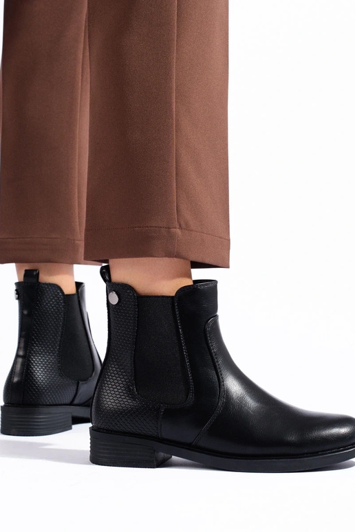 zwarte damesschoenen Chelsea boots zwarte damesschoenen Chelsea boots