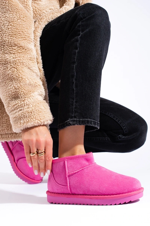 roze dames snowboots