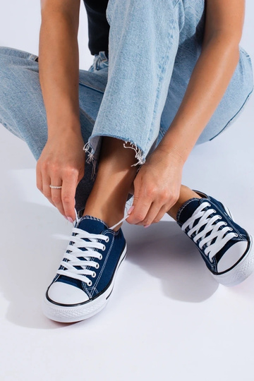 Klassiek model blauwe schoenen 2