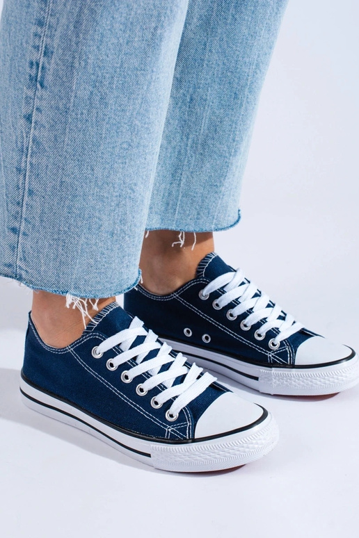 Klassiek model blauwe schoenen